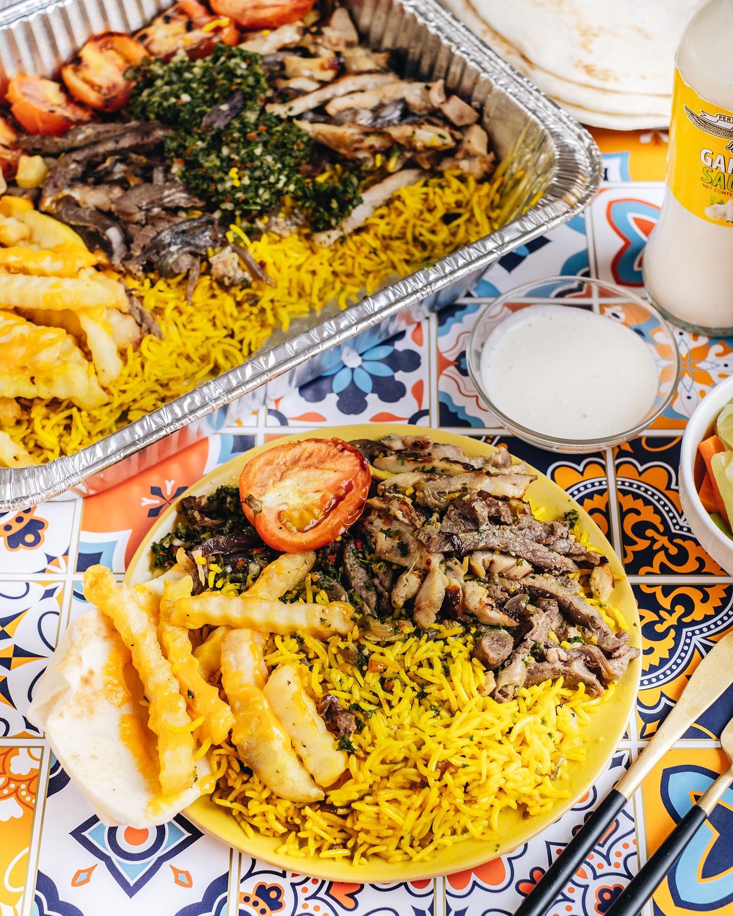 Ultimate Shawarma Rice (3-4pax) – Persia Grill PH